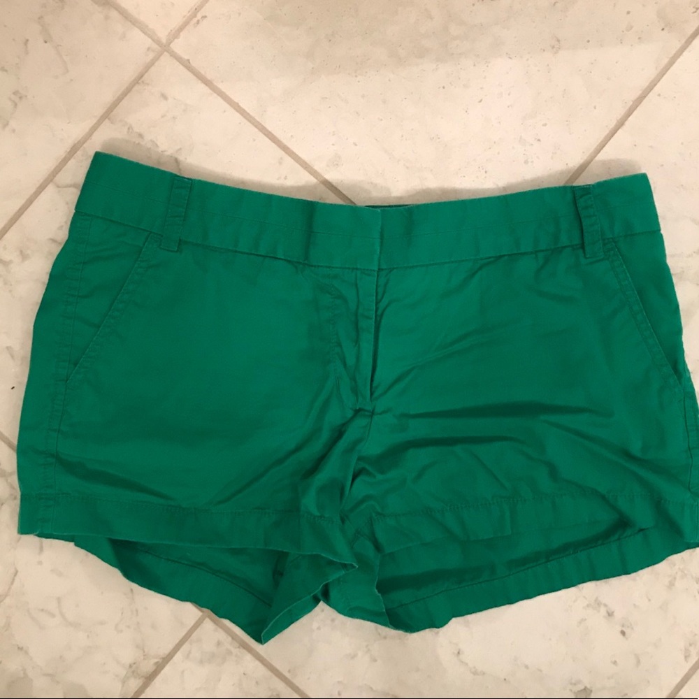 J CREW CHINO SHORTS size 10